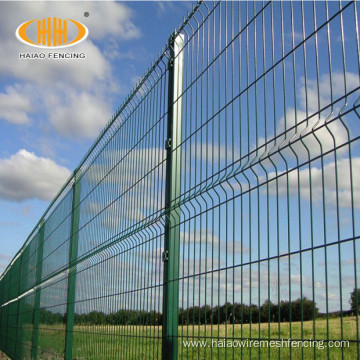 Cheap garden steel welded 3d wire mesh fence